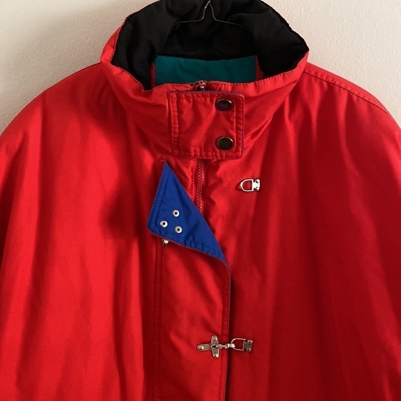 Vintage 90’s London fog red coat - Picture 2 of 11
